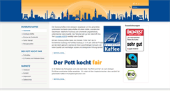 Desktop Screenshot of duisburg-kaffee.de